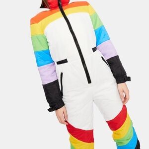 Rainbow Snowsuit NWT Delias By Dolls KILL